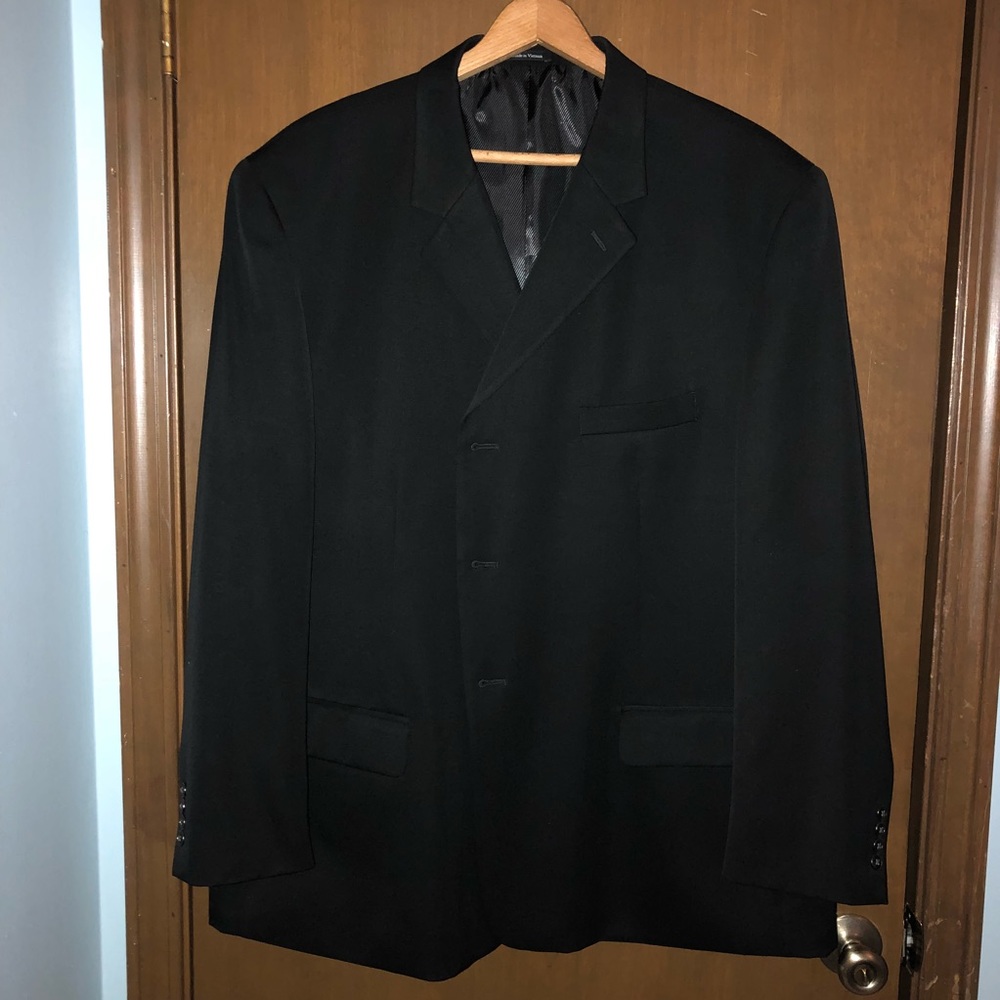 Linea Uomo Men’s Black Blazer - 52R